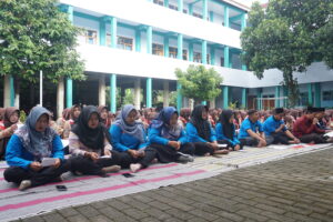 istighosah bersama siswa dan guru