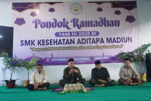 Sambutan bapak kepala sekolah di pembukaan pondok ramadhan